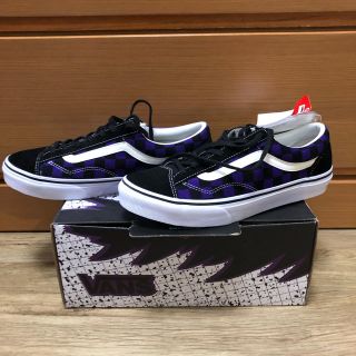 ヴァンズ(VANS)のVANS billys OLD SKOOL 26.0 紫(スニーカー)