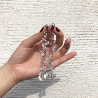 アメリヴィンテージ(Ameri VINTAGE)のkirakira stone  earring(イヤリング)