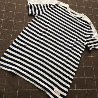 ギャップキッズ(GAP Kids)のGAP　ネイビーストライプTシャツ  160  (Tシャツ/カットソー)