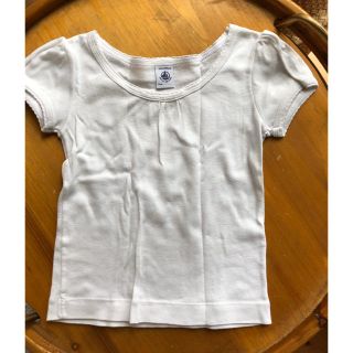 プチバトー(PETIT BATEAU)のプチパドーgirl'sパフスリーブ Tシャツ(Tシャツ/カットソー)