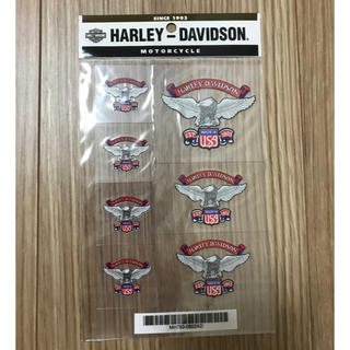 ハーレーダビッドソン(Harley Davidson)のハーレーダビッドソン ステッカー 2枚セット(ステッカー)