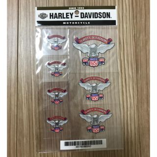 ハーレーダビッドソン(Harley Davidson)のハーレーダビッドソン ステッカー 2枚セット(ステッカー)