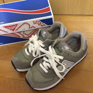 ニューバランス(New Balance)のニューバランス574 グレー 25cm(スニーカー)