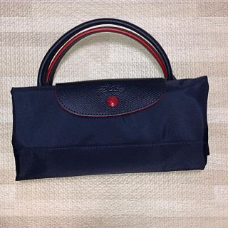 ロンシャン(LONGCHAMP)のロンシャン プリアージュ XL  ネイビー レッド(ボストンバッグ)