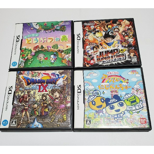 ニンテンドー3ds Ds 人気ソフト すべて説明書なし ４本セットの通販 By Aozora S Shop ニンテンドー3dsならラクマ