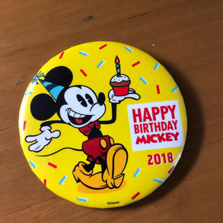 ディズニー(Disney)のディズニー ミッキー生誕祭90周年バッジ(キャラクターグッズ)