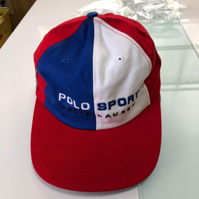 ポロ スポーツ ラルフローレン POLO ビンテージ オールド キャップ 90s