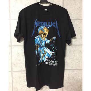 新品 未使用 Metallica Tシャツ rock Tシャツ(Tシャツ/カットソー(半袖/袖なし))