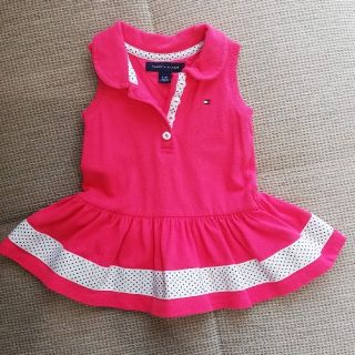 トミーヒルフィガー(TOMMY HILFIGER)のR様専用です!トミーヒルフィガー　ワンピース　6-9M(ワンピース)