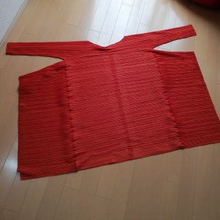 プリーツプリーズイッセイミヤケ(PLEATS PLEASE ISSEY MIYAKE)のプリーツプリーズ1エッジィバウンス オレンジ(ロングワンピース/マキシワンピース)