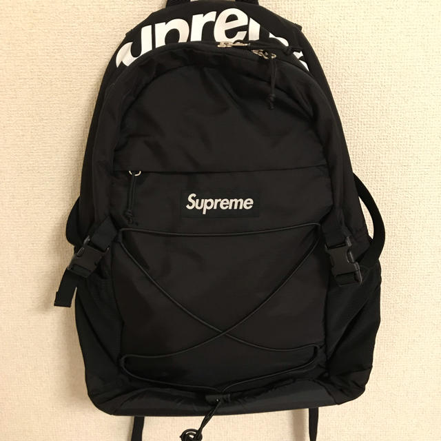 バッグパック/リュックsupreme backpack black 16ss