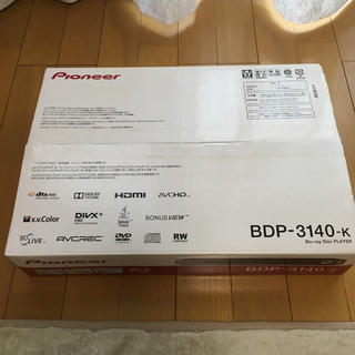 パイオニア(Pioneer)のPioneer BDP-3140-k ブルーレィディスクプレイヤー(ブルーレイプレイヤー)