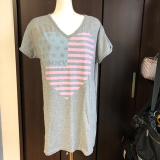 トミー(TOMMY)の最終お値下げTOMMYのチュニックロングTシャツ(Tシャツ(半袖/袖なし))