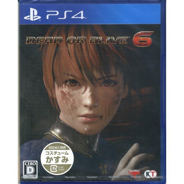 新品 PS4 DEAD OR ALIVE6 デッドオアアライブ6 特典コード付き