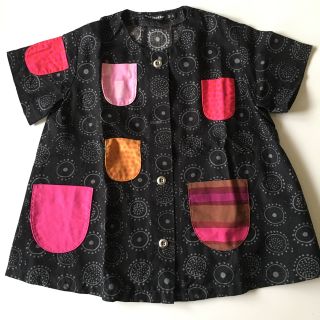 マリメッコ(marimekko)のMarimekko Kids Nadja Iloinen Takki 半袖シャツ(シャツ/カットソー)