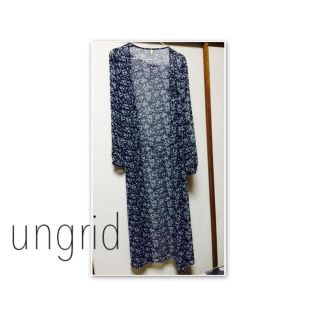 アングリッド(Ungrid)のシフォンロングガウン(その他)