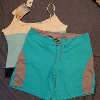 パタゴニア(patagonia)の【未使用】Water GIRL patagonia ショートパンツ&キャミソール(水着)