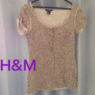 エイチアンドエム(H&M)のH&M豹柄Tシャツ(Tシャツ(半袖/袖なし))