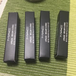 マック(MAC)のMACグロス4本セット②国内百貨店MAC購入売り切り！！(リップグロス)