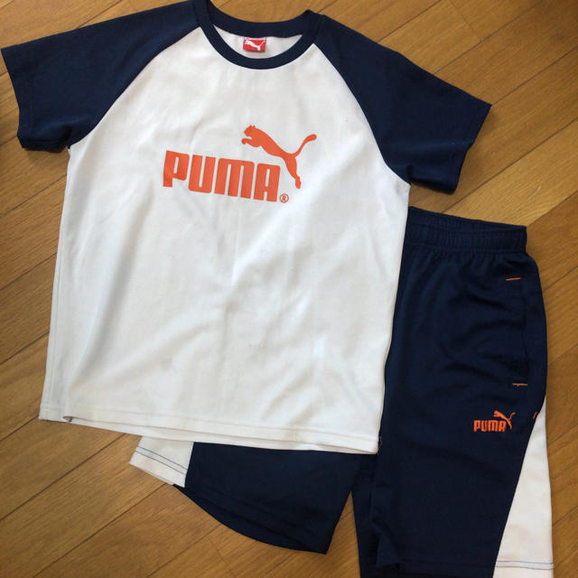 PUMA(プーマ)のPUMA 半袖短パンセット スポーツ/アウトドアのサッカー/フットサル(ウェア)の商品写真