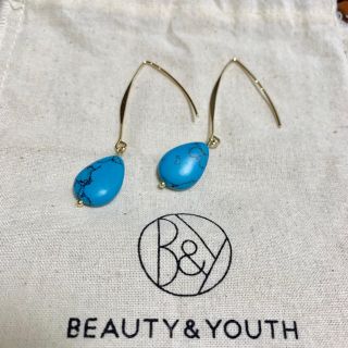 ビューティアンドユースユナイテッドアローズ(BEAUTY&YOUTH UNITED ARROWS)のターコイズピアス(ピアス)