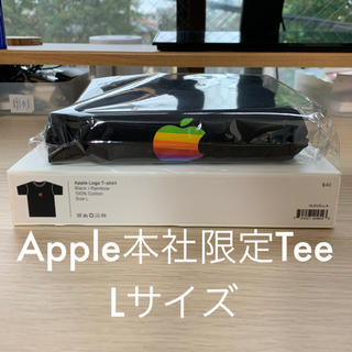 アップル(Apple)のApple 本社限定T-Shirts Rainbow Logo Lサイズ(Tシャツ/カットソー(半袖/袖なし))