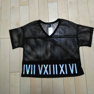 フォーエバートゥエンティーワン(FOREVER 21)の⭐新品⭐FOREVER21メッシュTシャツ(Tシャツ(半袖/袖なし))