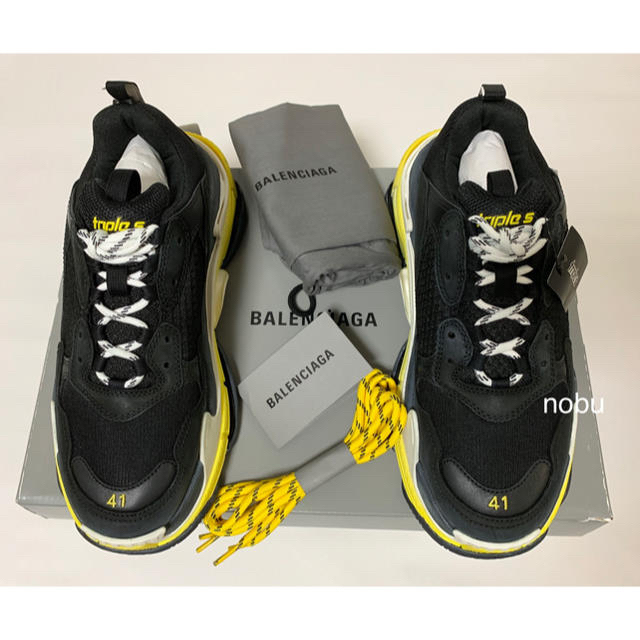 新品【 Balenciaga Triple-S 】41 トリプルS バレンシアガ