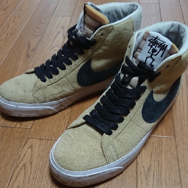 ナイキ SB ズーム ブレザー ミッド  stussy ah6158-700メンズ