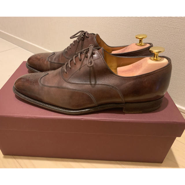 H103サイズHermes John Lobb. John 41 ウイングチップ