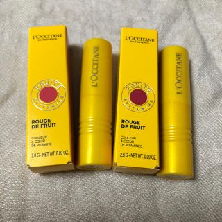 ロクシタン(L'OCCITANE)のロクシタン リップスティック 2本セット(口紅)