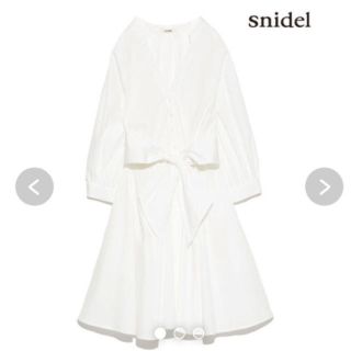 スナイデル(SNIDEL)の【定価17280円】snidel シャツワンピース(ひざ丈ワンピース)