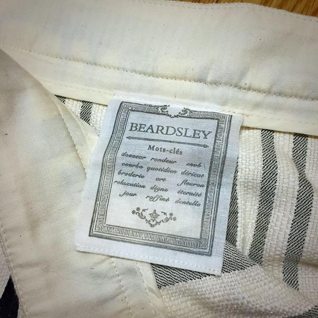 BEARDSLEY(ビアズリー)の ストライプショートパンツ レディースのパンツ(ショートパンツ)の商品写真