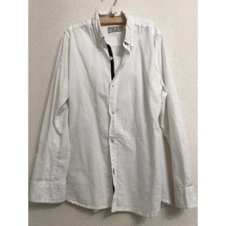 ザラ(ZARA)のZARA キッズ カジュアル シャツ 140 ホワイト(Tシャツ/カットソー)