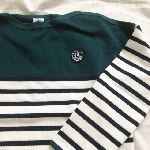 PETIT BATEAU(プチバトー)のかなめ３３３様専用☆プチバトー カラーブロックマリニエール長袖プルオーバー キッズ/ベビー/マタニティのキッズ服男の子用(90cm~)(Tシャツ/カットソー)の商品写真