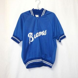 サンタモニカ(Santa Monica)の▪️80’s【BRAVES】VINTAGE JACKET(トレーナー/スウェット)