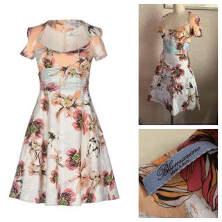 ブルマリン Blumarine ワンピース 花柄 アンナモリナーリ 38 | www