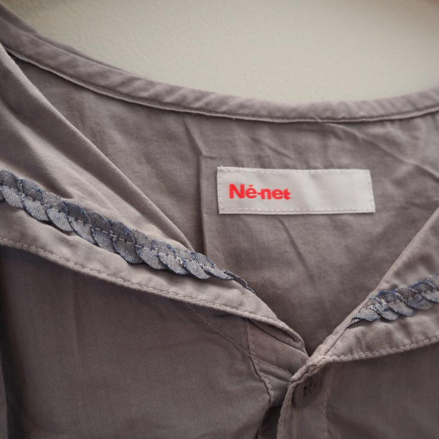 Ne-net(ネネット)のネネット カモメとんでるセーラー レディースのトップス(シャツ/ブラウス(半袖/袖なし))の商品写真