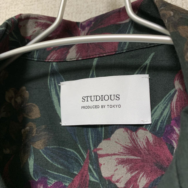 STUDIOUS(ステュディオス)のSTUDIOUS ダークアロハオープンカラーシャツ メンズのトップス(シャツ)の商品写真