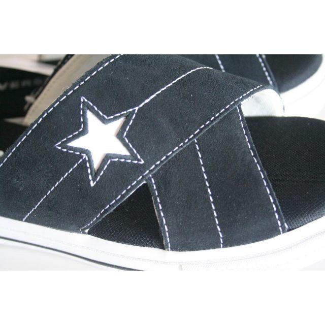 CONVERSE(コンバース)のコンバース ワンスター サンダル ブラック ホワイト 26cm メンズの靴/シューズ(サンダル)の商品写真