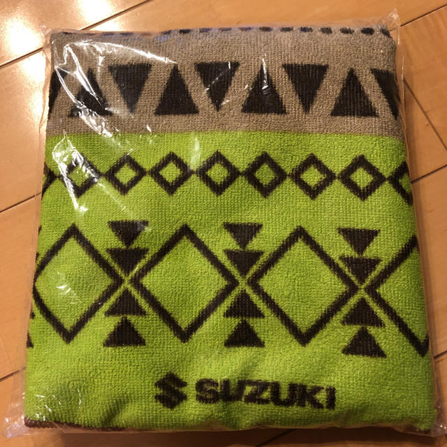 スズキ(スズキ)のスズキ 非売品 タオル インテリア/住まい/日用品の日用品/生活雑貨/旅行(タオル/バス用品)の商品写真