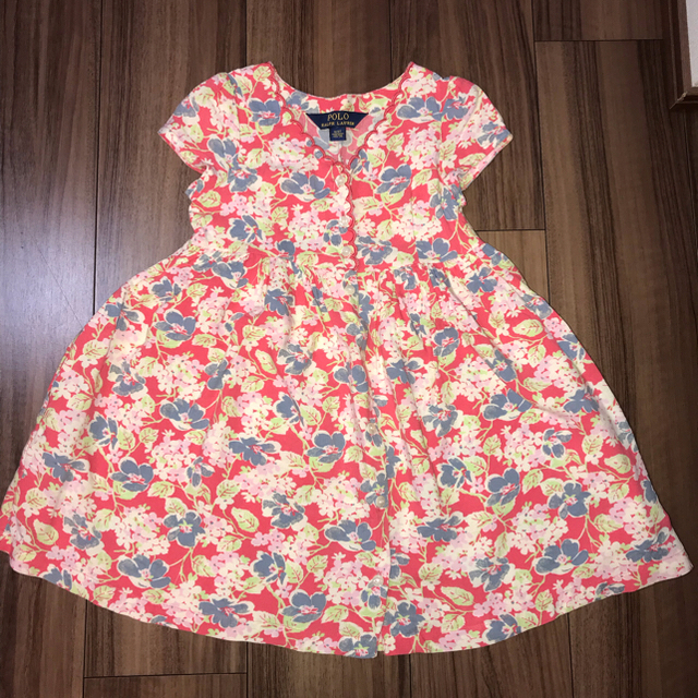 Ralph Lauren(ラルフローレン)のラルフローレン 花柄 ワンピース キッズ/ベビー/マタニティのキッズ服女の子用(90cm~)(ワンピース)の商品写真