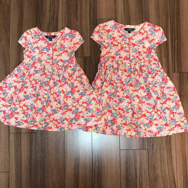 Ralph Lauren(ラルフローレン)のラルフローレン 花柄 ワンピース キッズ/ベビー/マタニティのキッズ服女の子用(90cm~)(ワンピース)の商品写真