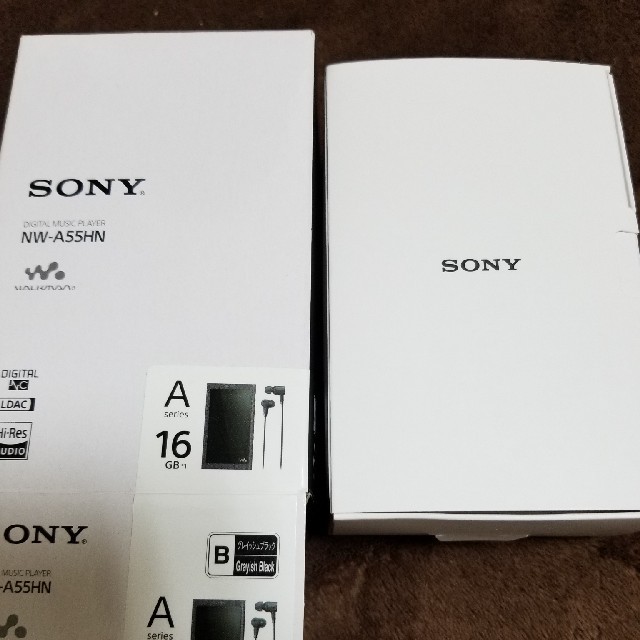 ウォークマンA55 16GB イヤホン付属モデル WALKMAN