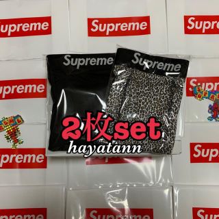 シュプリーム(Supreme)の【新品】supremeボクサーブリーフ 2枚セット(トランクス)