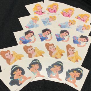 ディズニー(Disney)のDisney ディズニー プリンセス タトゥーシール 20枚セット tattoo(その他)