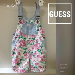 ゲス(GUESS)のAki様  GUESS花柄デニムサロぺ(パンツ/スパッツ)