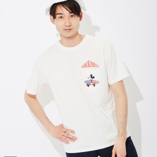 ディズニー(Disney)のディズニー ミッキー Tシャツ 白 Sサイズ【新品未使用】(Tシャツ/カットソー(半袖/袖なし))