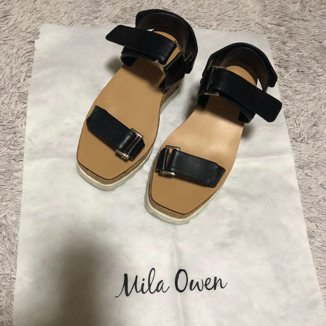 Mila Owen(ミラオーウェン)のミラオーウェン 厚底サンダル レディースの靴/シューズ(サンダル)の商品写真