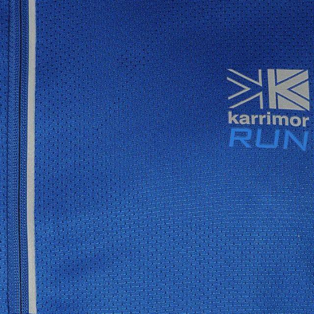 karrimor(カリマー)のKarrimor メンズ Xlite ランニング ジップトップ 半袖 ブルー スポーツ/アウトドアのランニング(ウェア)の商品写真